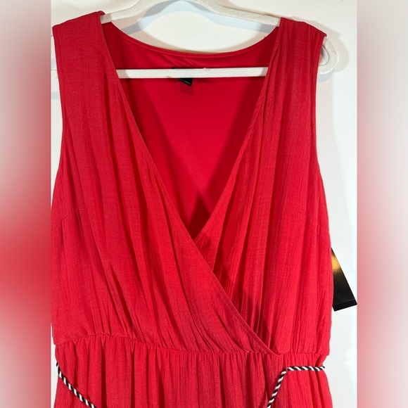 New Directions Women’s Red Maxi Dress Size XL NWT - Picture 12 of 16